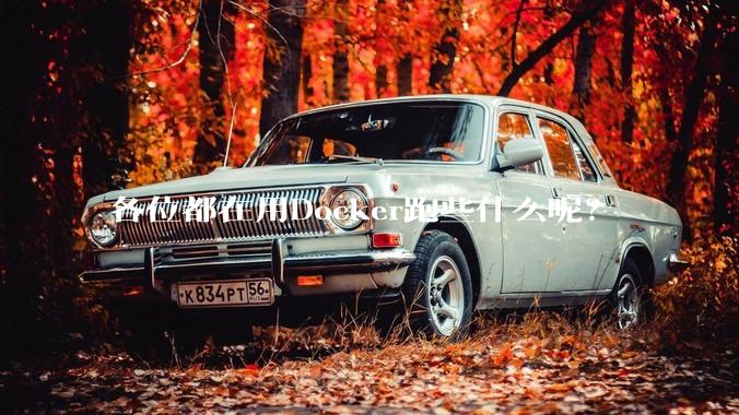 各位都在用Docker跑些什么呢？